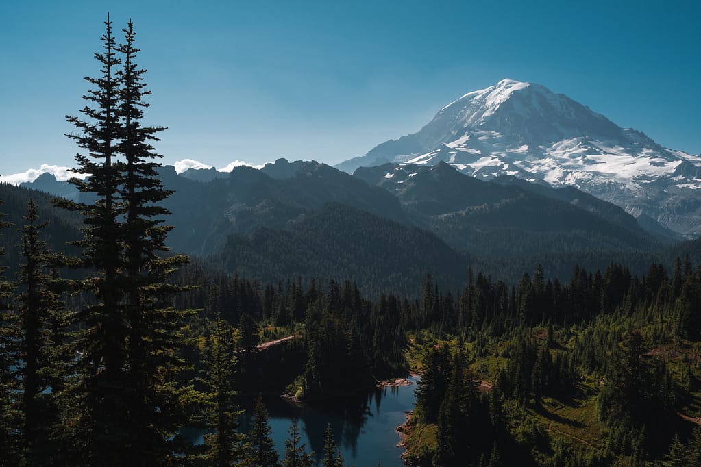 Tolmie peak mount rainier national park cascades Washington