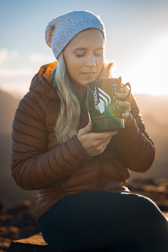 Sedona arizona jetboil promotion commercial portrait