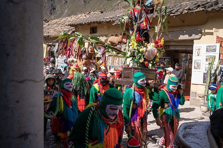 Peru Ollantaytambo Parade South America Photographer Adventure