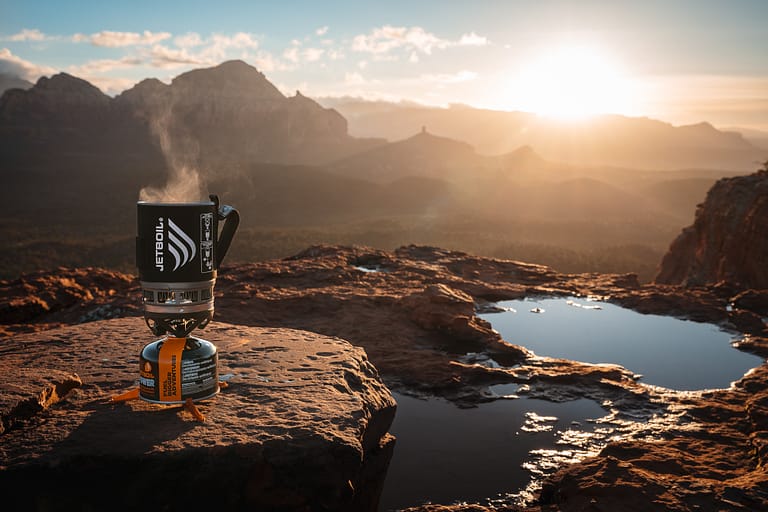 jetboil commercial photography campaign sedona Arizona