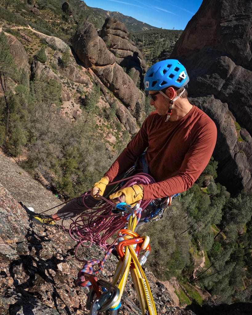 rock climbing guide pinnacles national park california