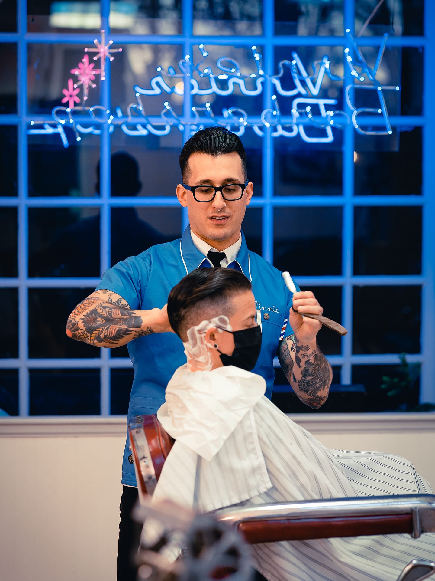 Philadelphia Barber Vinnies Fishtown 7